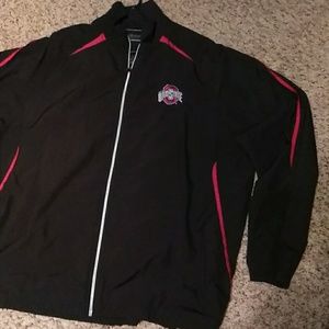 Black Ohio State windbreaker